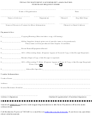 Texas Tech Student Government Association Purchase Request Form