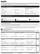 Form Gr-tr-bene-emp1 - Metlife Voluntary Accidental Death & Dismemberment Insurance Beneficiary Designation - 2012