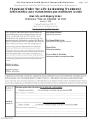 Physician Order For Life Sustaining Treatment Template With Spanish Translate