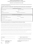 Creditor Filer Registration Form - Us Bankruptcy Court