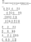 I Don't Want To Walk Without You(bar)-jule Styne/frank Loesser Chord Chart