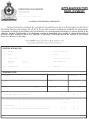 Application Form - The Woodstock Police Service