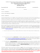 Instructions For Appeal To The Financial Aid Committee