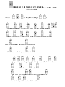 House At Pooh Corner (Bar) - Kenny Loggins Chord Chart Printable pdf