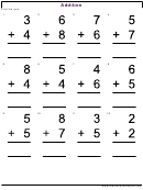Addition Of Numbers