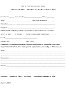 Fvcw Trial Observation Form