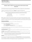 Parent Loan Application And Instructions