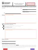 Form Dex 93 - Personal Blank Fax Cover Sheet - Pennsylvania Department Of Revenue