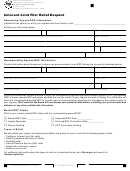Ftb 705 - Innocent Joint Filer Relief Request