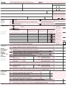 Fillable Form 1040a - U.s. Individual Income Tax Return - 2015 Printable pdf
