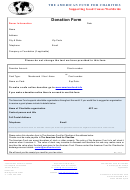 The American Fund For Charities Donation Form