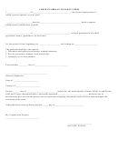 Sample Child Guardian Consent Form, Medical Authorization For Minors & Minors' Consent To Participate And Hold Harmless Agreement