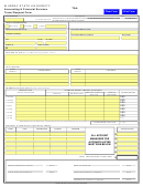 Accounting & Financial Services Travel Request Form