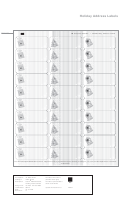 3m Template 3000-ha - Holiday Address Labels