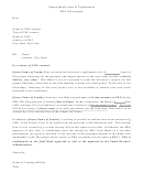 Sample Bank Letter Of Commitment Template