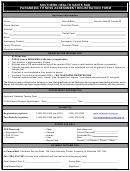 Paramedic Fitness Assessment Registration Form