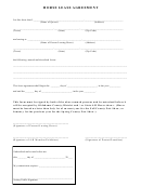 Horse Lease Agreement