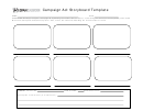 Campaign Ad: Storyboard Template
