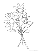 Flower Coloring Sheets