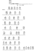 Ebb Tide (bar) - Carl Sigman/robert Maxwell Chord Chart