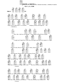 Dona Dona - M. Sholom Secunda; W. Sheldon Secunda Chord Chart