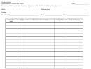 The Arts Center Consignment Inventory Sheet