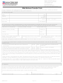 Form V-3405-0512 - Hsa Rollover/transfer Form