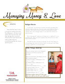 Managing Money & Love Managing Money & Love