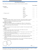 Mini-mental State Examination Worksheet