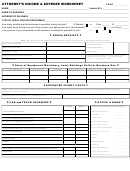Attorney Income And Expense Worksheet