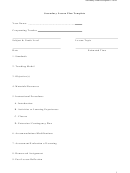Secondary Lesson Plan Template