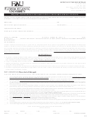 Request Form For Residence Reclassification For Degree-seeking Students