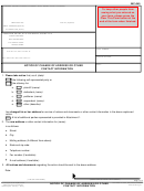 Fillable Notice Of Change Of Address Or Other Contact Printable pdf