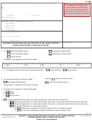 Form Fl-360 - Request For Hearing And Application To Set Aside Support Order