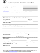 City Of Quincy - Freedom Of Information Request Form