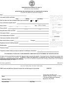 Form Ph-1654 - Application For Certified Copy Of Certificate Of Birth