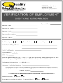 Verification Of Employment Credit Card Authorization