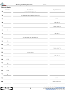 Writing In Multiple Forms Worksheet With Answer Key