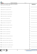 Writing Equations Worksheet With Answer Key Printable pdf