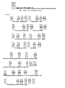 Deep Purple (Bar) - Pete Derose/mitchell Parish Chord Chart Printable pdf