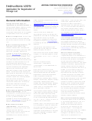 Application For Registration Of Foreign Llc L025i Printable pdf
