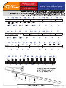 Trombone With F Attachment Basic Slide Chart