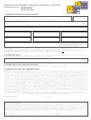 Application Form For A Wal Mart Discover Or Wal Mart Credit Card