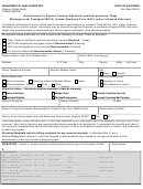 Form F-00048 - Authhorization To Receive Tetanus, Diphtheria, Acellular Pertussis (tdap), Menongococcal Conjugate (mcv4), Human Papilloma (hpv), And/or Influenza Vaccine(s)
