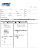 Customer Information Form