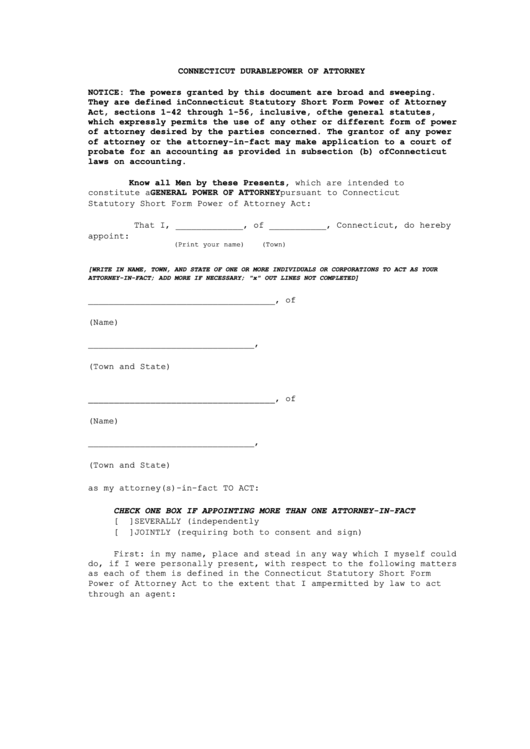 fillable-connecticut-durable-power-of-attorney-form-printable-pdf-download