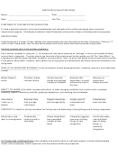 Employee Evaluation Form Printable pdf