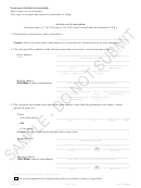 Articles Of Association Printable pdf
