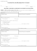 Fillable Chapter 7 Individual Debtors Statement Of Intention - United States Bankruptcy Court Printable pdf