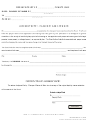 Form 21.3 - Judgment Entry - Change Of Name Of Minor